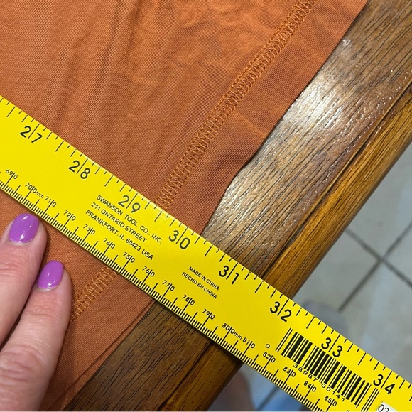 Men's Over Under Core Layer Hoodie Adobe Orange Quarter-Zip Shirt size XXL - Picture 5 of 6